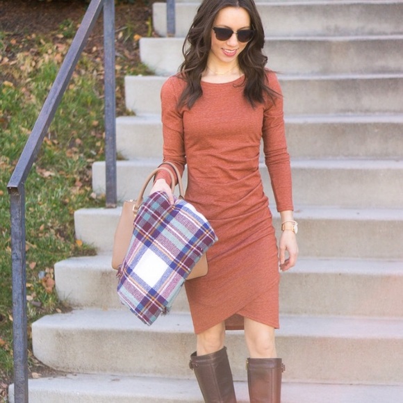 long sleeve leith dress